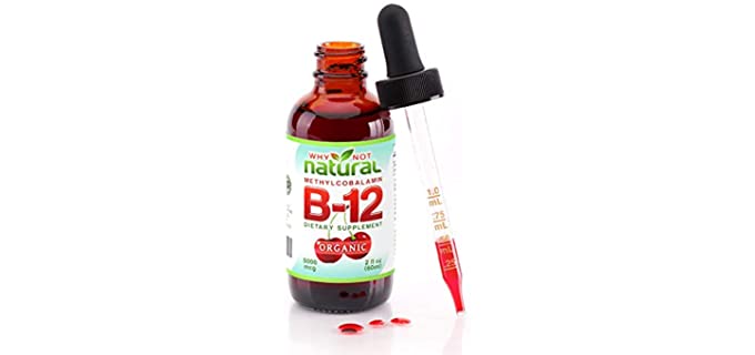 Why Not Natural Extra Strength - Liquid Organic B12 Vitamins