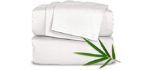Pure Bamboo Queen - Double Stitch Organic Bamboo Sheets