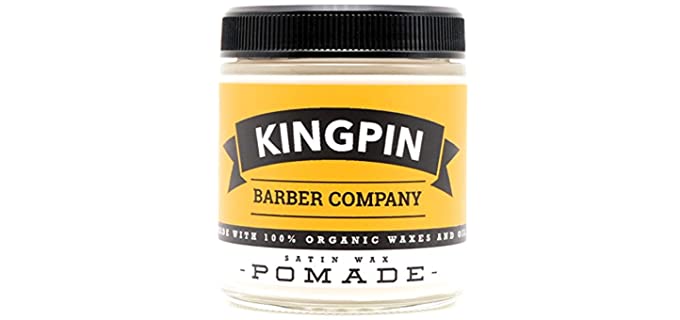  Kingpin Medium-Hold - Shine Finish Organic Hair Wax