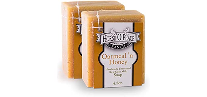 HORSE `O PEACE RANCH Handmade - Oatmeal 'n Honey Soap