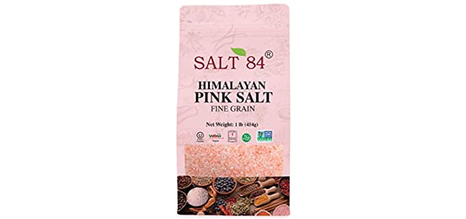 Himalayan Chef 1 LBS - Pure Organic Himalayan Pink Salt 