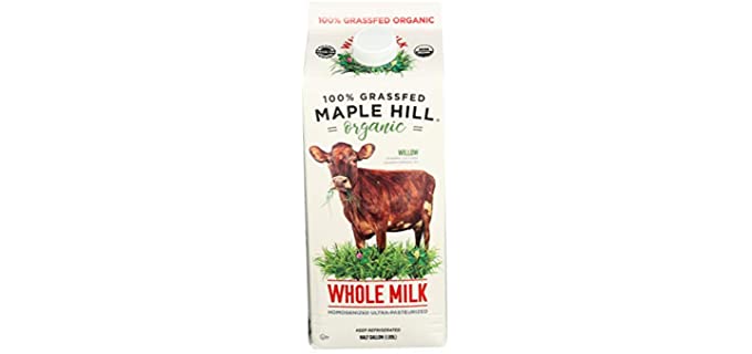Maple Hill Creamery Grass Fed - 100% Organic Milk