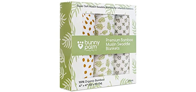 Bunny Palm Store Swaddle - Bamboo Muslin Blanket