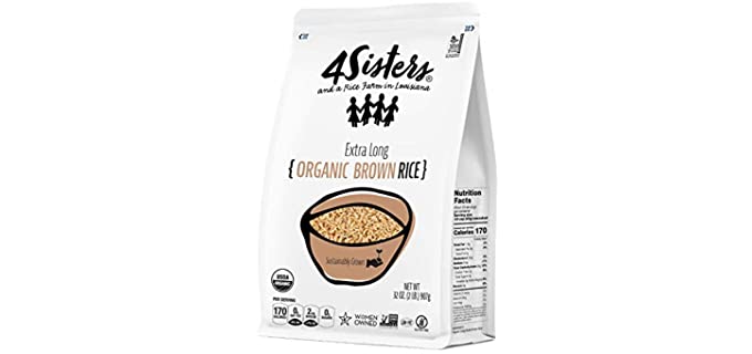 4 Sisters Organic - Long Grain Brown Rice