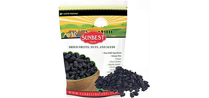SUNBEST NATURAL Nutritious - Organic Black Raisins