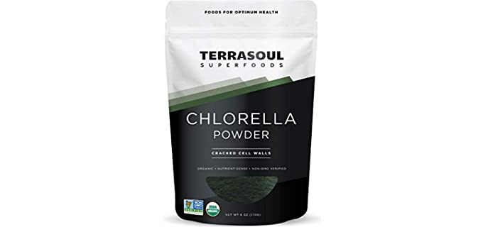 Terrasoul Protein - Pure Organic Chlorella Powder