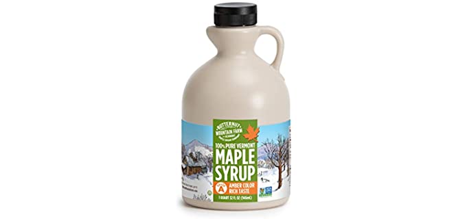 Butternut Mountain Farm Pure - Organic Vermont Maple Syrup
