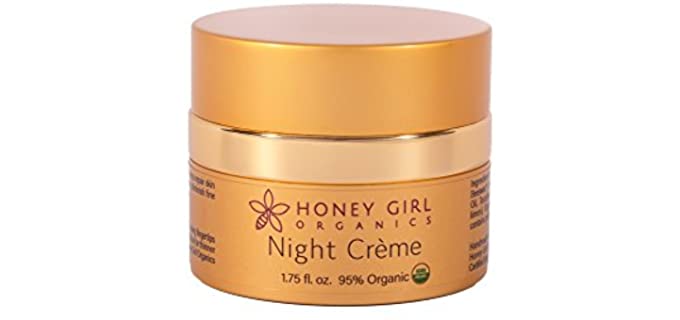 Honey Girl Organics Anti-Aging - Moisturizer Organic Night Cream