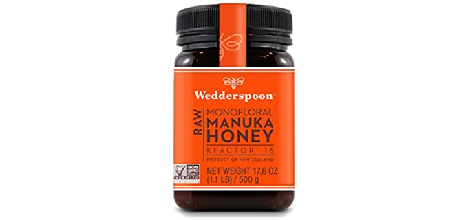 Wedderspoon KFactor 16 - Raw Organic Manuka Honey