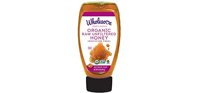 Meluka Honey Wholesome Sweeteners - Organic Raw Unfiltered Honey