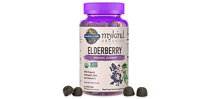 Garden of Life mykind Organics - Elderberry Vitamin C Gummies
