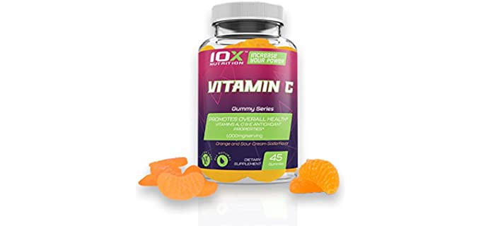 10X Nutrition Organic - Vitamin C Gummies