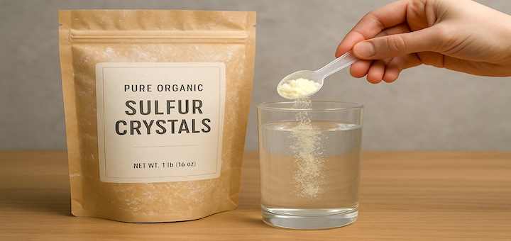 Best Pure & Organic Sulfur Crystals Featured Image