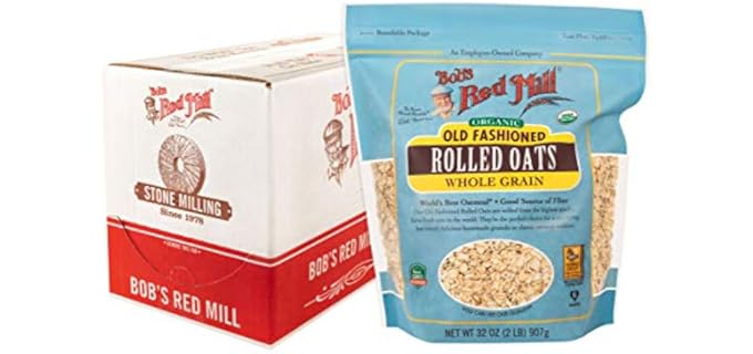 Bob's Red Mill Rolled - Nutritional Organic Oatmeal