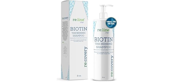 Paisle Botanics B7 Biotin B - Natural Biotin Shampoo for Hair Thickening