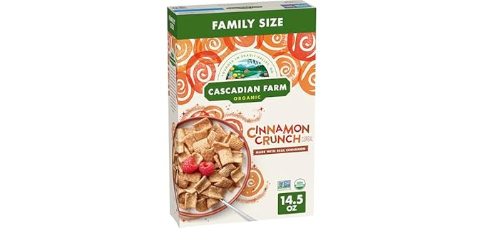 Cascadian Farm Family Size - Organic Cinnamon Crunch Cereal