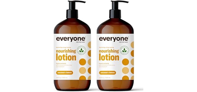Everyone for Every Body Hands & Body - 2-in-1 Coconut & Lemon Lotion with Essential Oils