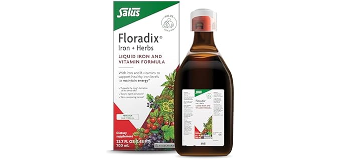Floradix Floradix by Salus - Liquid Iron & Herbal Supplement with Vitamins