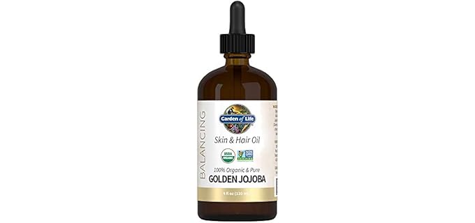 Garden of Life Balancing - 100% Pure & Organic Golden Jojoba Oil
