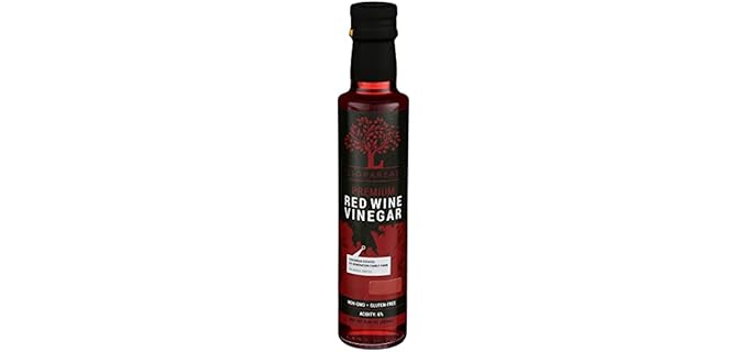 Liokareas Premium - Greek Rich Antioxidant-Packed Organic Red Wine Vinegar