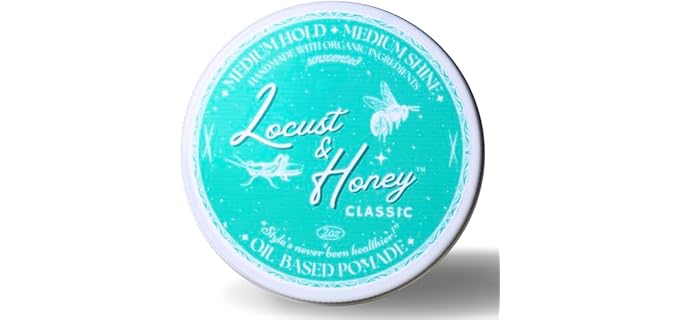 Generic Locust & Honey Classic - All-Natural Organic Hair Pomade with Low to Medium Hold