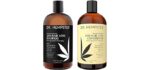 DR. Hempster Natural Ingredients - Organic Hemp & Biotin Shampoo & Conditioner for Hair Regrowth