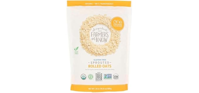 One Degree Organic Foods All Ingredients - Organic Rolled Oats for Gluten-Free Breakfast