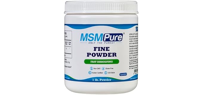 Kala Health MSMPure - Fast-Dissolving 99.9% Pure MSM Powder