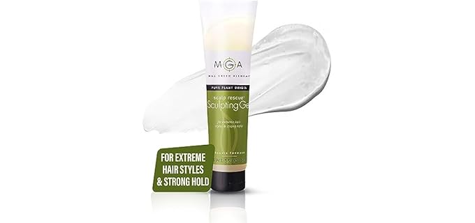 Max Green Alchemy Extreme Hair Styles - Vegan Strong Hold Hair Gel with Botanical Formula