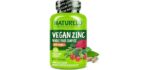 Naturelo Immune Function & Skin Health - Plant-Based Zinc & Vitamin C Complex for Immunity