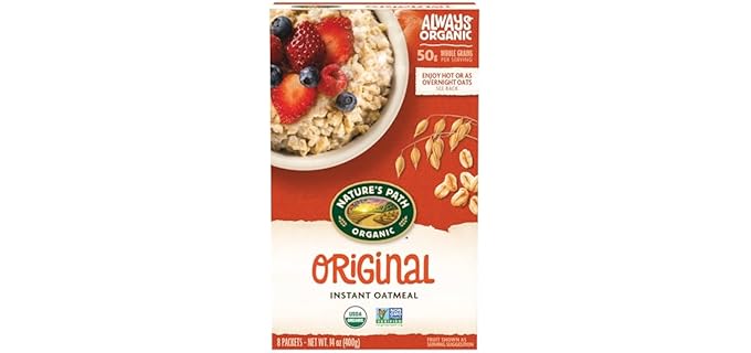 Nature's Path Original - Organic Instant Oatmeal for Quick Breakfasts