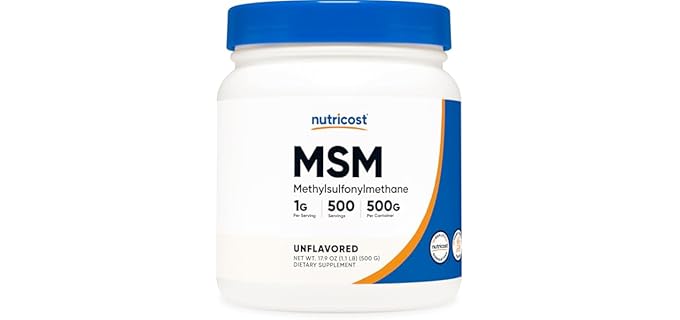 Nutricost Pure MSM - High-Quality MSM Powder