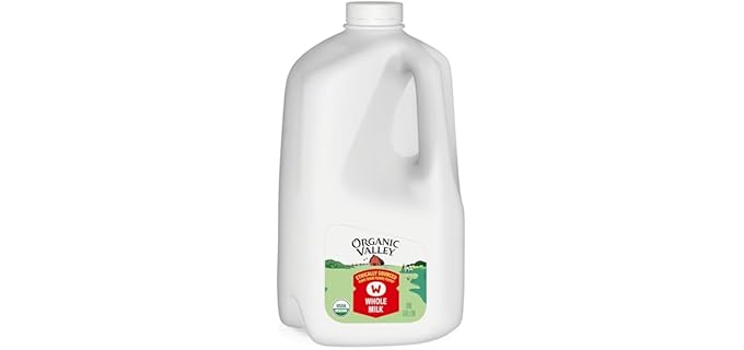 Organic Valley Ethically Sourced - 13 Essential Nutrients USDA Certified Organic Whole Milk