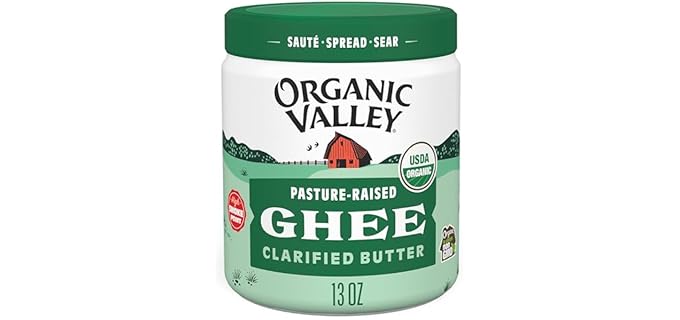 Organic Valley Sauté, Spread, Sear - USDA Organic Grass-Fed Clarified Butter Ghee