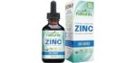 Why Not Natural Picolinate & Bisglycinate -  Organic Chelated Liquid Zinc for Superior Absorption & Gut Support