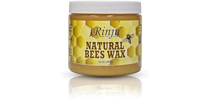 Rinju Total Beauty - Natural Beeswax for Hair Protection, Moisture & Shine