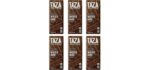 Taza Chocolate Wicked Dark - 95% Stone Ground Organic Vegan Dark Chocolate Bar