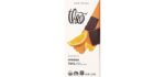 Theo Chocolate 70% Cacao - Orange Essence Organic Vegan Dark Chocolate Bar 