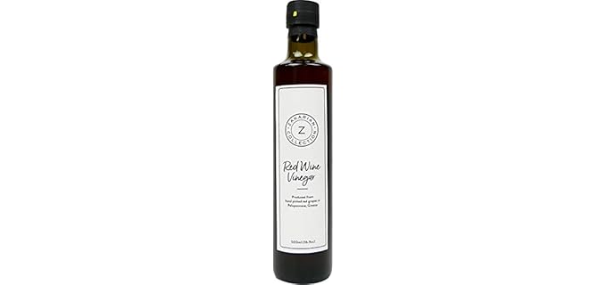 Zakarian Intense, Refined Greek - Antioxidant-Packed Organic Greek Red Wine Vinegar