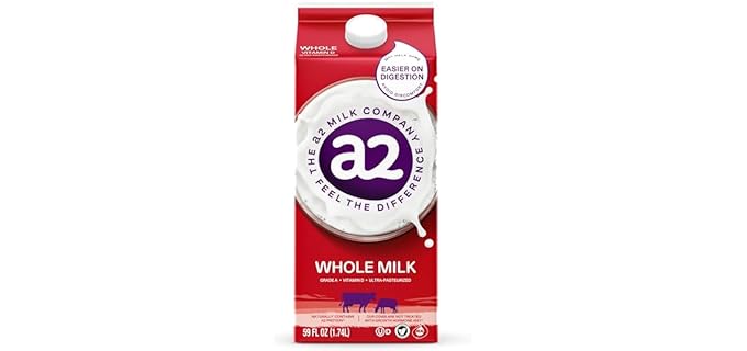 a2 Milk Easier On Digestion - Nutrient-Rich Whole Milk with Only A2 Protein