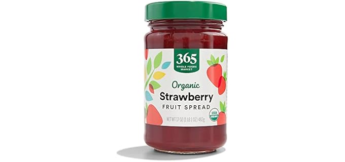 365 Whole Foods Organic Strawberry Spread