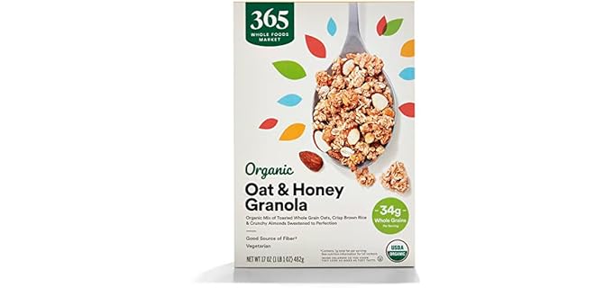 365 Whole Foods Oat Honey Granola