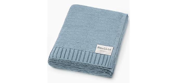 Bleu La La Heritage Knit Quilt