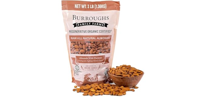 Burroughs Family Farms Organic Raw Almonds
