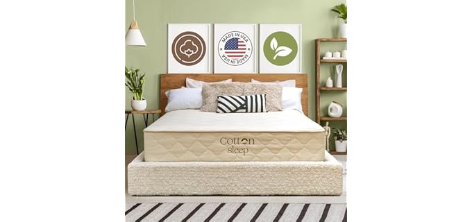 Cotton Sleep Organic Hybrid Mattress