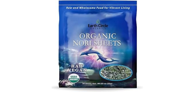 Earth Circle Organics Raw Nori Sheets