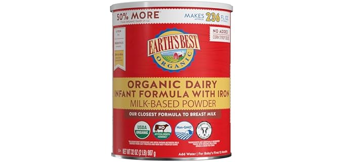 Earth's Best Organic Dairy Formula