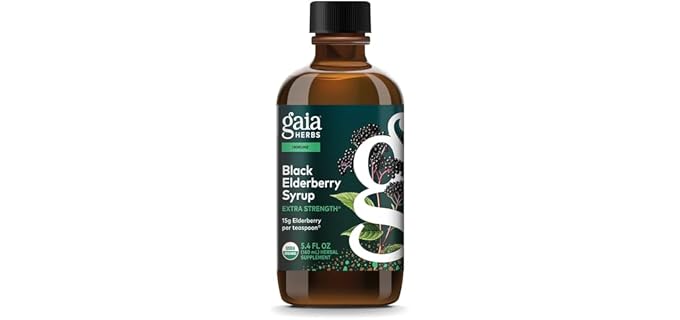 Gaia Herbs Black Elderberry Syrup