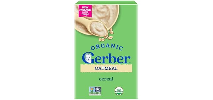 Gerber Organic Oatmeal Cereal