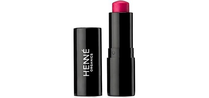 Henné Organics Luxury Lip Tint - Moisturizing, Sheer Natural Color - Azalea (Pink)